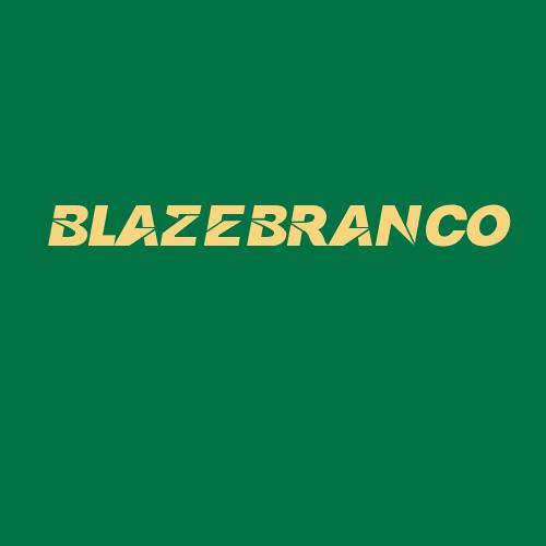 Logo da BLAZEBRANCO