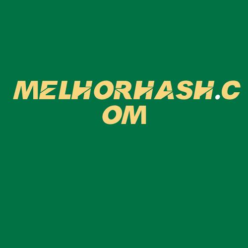 Logo da MELHORHASH